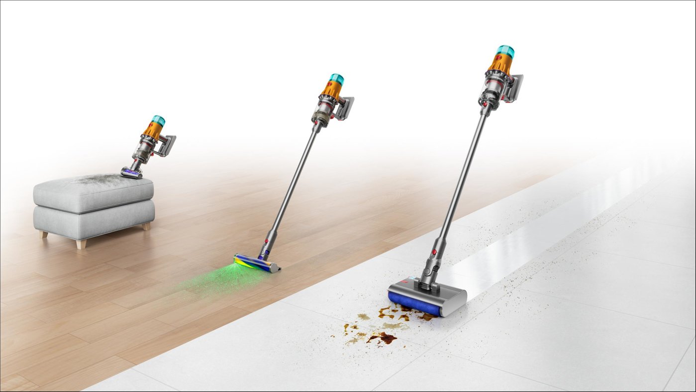 首款干湿全能洗地吸尘器，戴森发布V12 Detect Slim Nautik | 科技前线（直达）